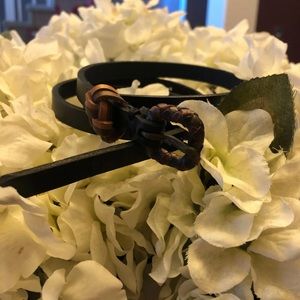 Anthropologie skinny belt